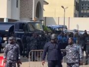 PHOTOS: NDC supporters block acting GRA boss from entering office