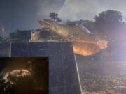 PHOTOS: Statue of former President Akufo-Addo in Sekondi destroyed