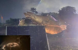 PHOTOS: Statue of former President Akufo-Addo in Sekondi destroyed