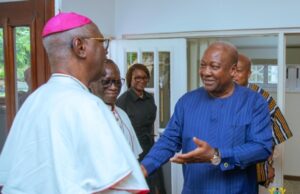 Mahama pays tribute to late Pope Francis