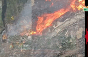 Eight feared dead in Helicopter crash in Adansi Akrofuom