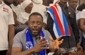 NPP Youth Organisers pick nomination forms for Bawumia