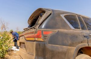 Breaking: Haruna Iddrisu and Deputy Communications Minister survive near-fatal crash