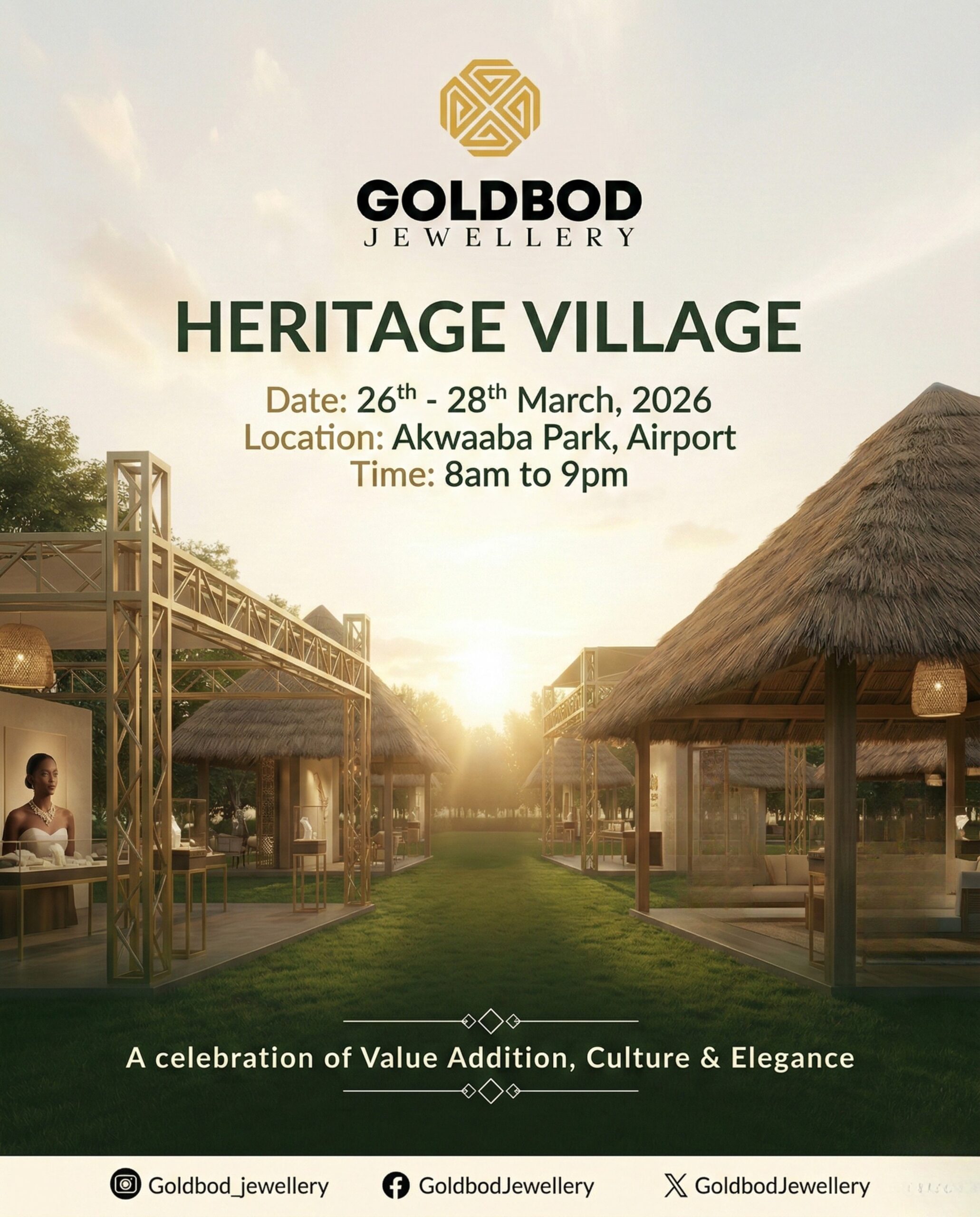 GoldBod Jewellery Unveils ‘Heritage Village’: A maiden celebration of Ghanaian craftsmanship and innovation