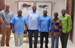 Former NPP Chairman, Afoko meets Bawumia, Akufo-Addo et al for Unity talks