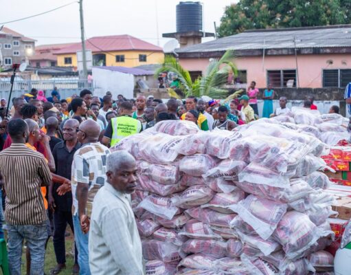 ‘Service to mankind is service to Allah” – Alhaji Agongo donates millions of cedis to flood victims